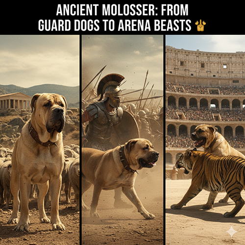 Nguồn gốc Molosser – tổ tiên xa xưa của giống chó Bully hiện đại