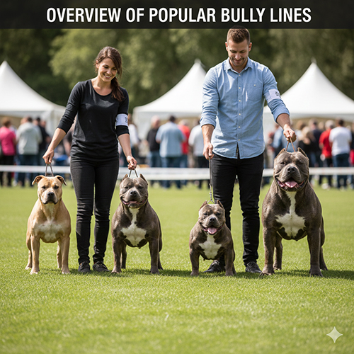 Tổng quan các dòng chó American Bully phổ biến gồm Classic, Standard, Pocket và XL