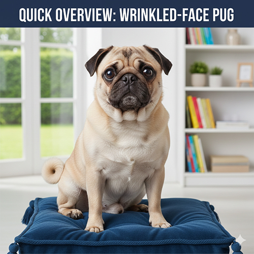 Tổng quan nhanh về chó Pug mặt xệ với đặc điểm ngoại hình và tính cách