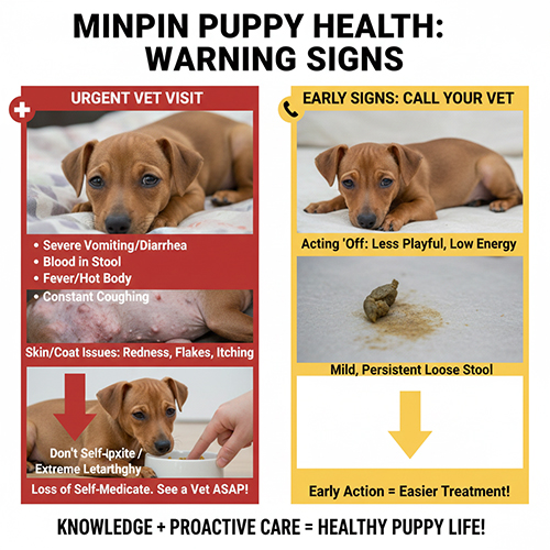 Dấu hiệu cảnh báo sức khỏe ở chó Phốc hươu con cần đưa đi khám