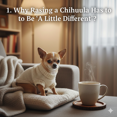 Vì sao nuôi chó Chihuahua phải khác so với các giống chó khác