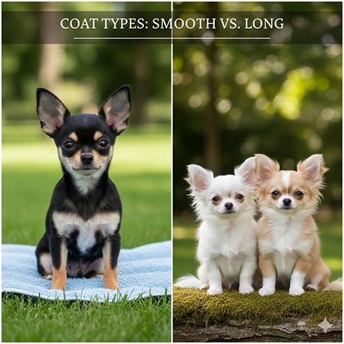 Xác định loại chó Chihuahua con phù hợp giữa size thường mini và lông dài lông ngắn