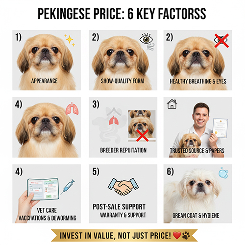 Các yếu tố ảnh hưởng đến giá chó Bắc Kinh trên thị trường