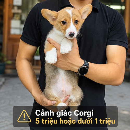 Cảnh giác Corgi 5 triệu hoặc dưới 1 triệu