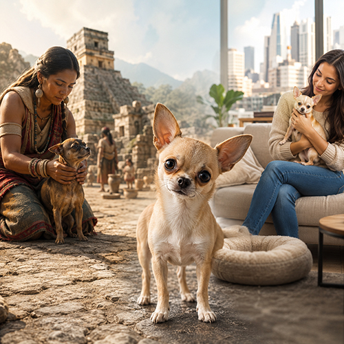 Nguồn gốc chó Chihuahua từ Mexico đến thú cưng trong gia đình hiện đại