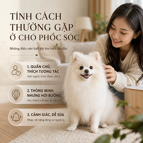 Tính cách thường gặp ở chó Phốc Sóc