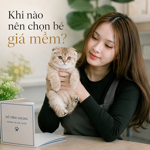Có nên chọn mèo tai cụp theo giá thấp nhất không