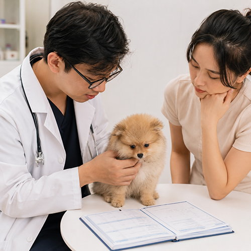 Kiểm tra sức khỏe chó Phốc Sóc trước khi mua để tránh rủi ro